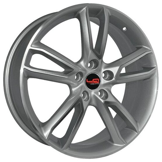 Legeartis optima mz73 17 / 7.0j pcd 5x114.30 et 50.00 цо 67.10 литой / серебристый с полированной лицевой поверхностью