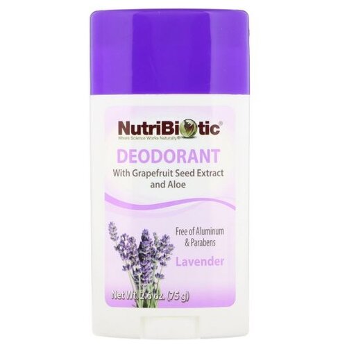 NutriBiotic Дезодорант Lavender, стик, 75 г