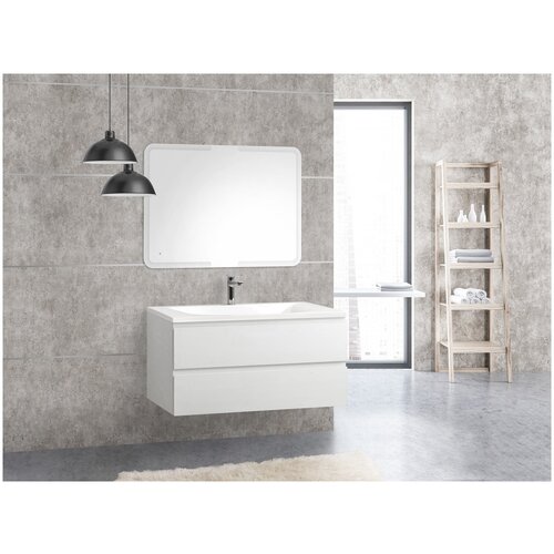 Тумба для комплекта Cezares Molveno 100 bianco ghiaccio