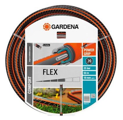 Gardena Шланг Flex 9x9 3/4" х 1 м в бухте 50 м 18055-22.000.00