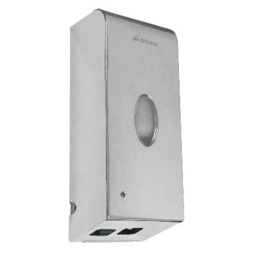 Диспенсер для жидкого мыла KSITEX, наливной, сенсорный, нержавеющая сталь, зеркальный, 1 л