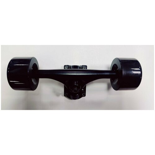 фото Подвеска для ломборда plank 25,3 см (2 колеса, 1 подвеска, 1 бушинг, 4 винта), черный