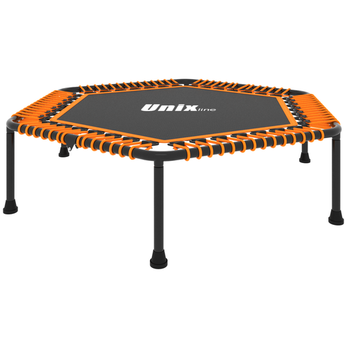 Батут UNIX Line FITNESS Lite Orange (130 cm)