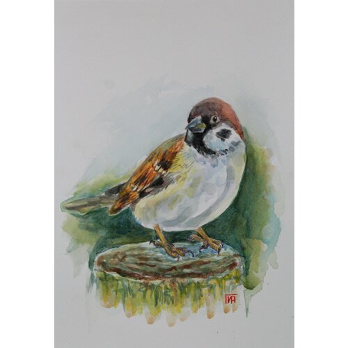 Картина авторская 21х30 см.