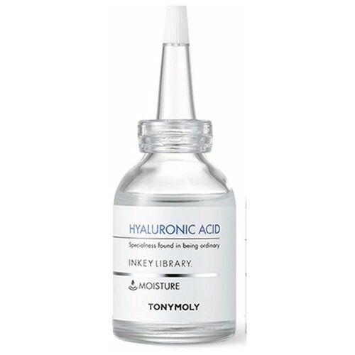 Сыворотка для лица увлажняющая с гиалуроновой кислотой Inkey Library Hyaluronic Acid Ampoule, 30 мл