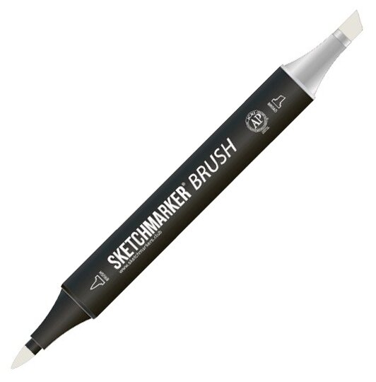 Маркер Sketchmarker Brush двухсторонний на спирт. основе цв. BG15 Белый песок