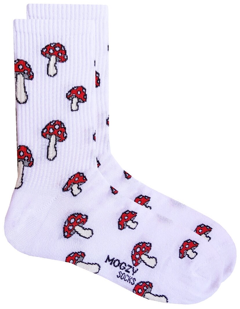 Носки MOGZY, размер 41-45, белый