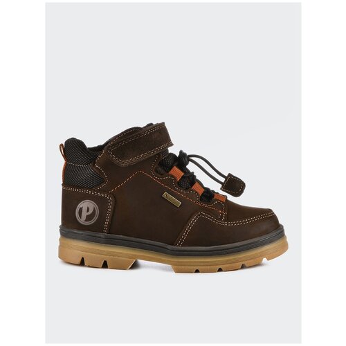 фото Ботинки primigi, м цвет темно-коричневый/ , размер 26