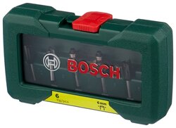 Набор фрез BOSCH 6 HM 2607019464 6MM-ХВ