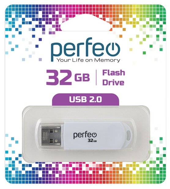 USB  Perfeo USB 32GB C03 White