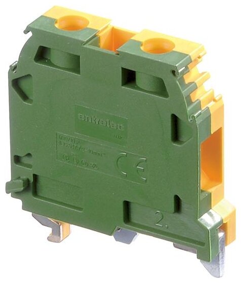 Клеммник винтовой 10мм2 земля ABB M10/10.P 1SNA165115R1000