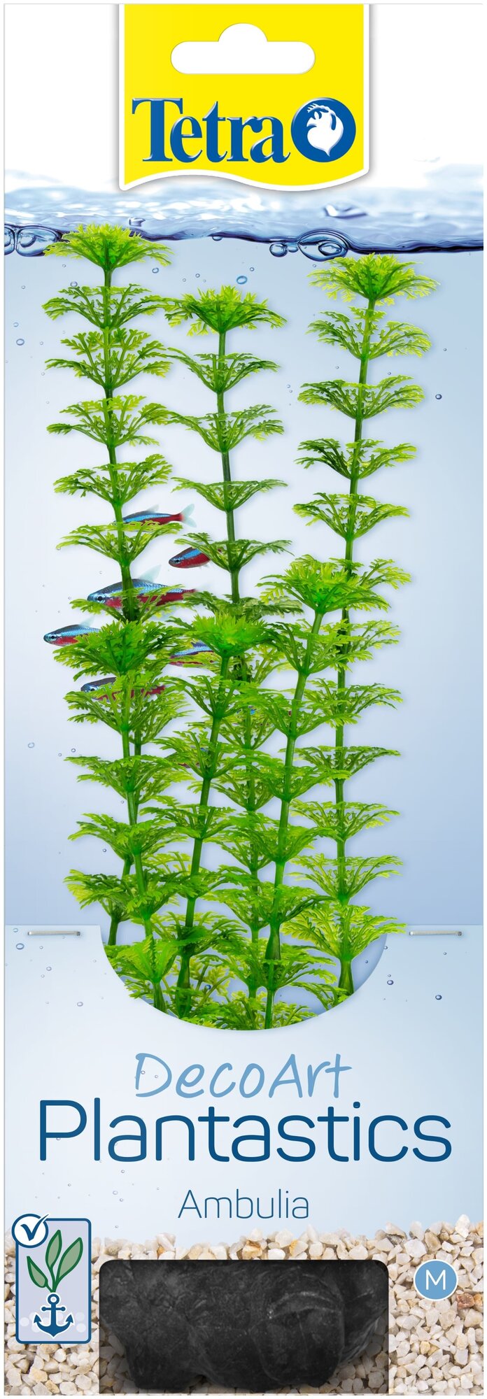 Искусственное растение Tetra DecoArt Ambulia (амбулия) 23 см
