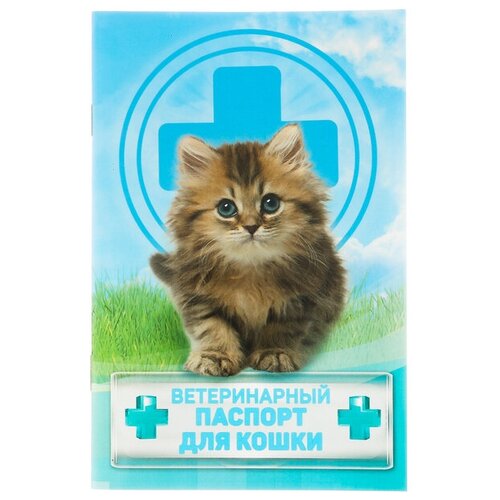 Ветеринарный паспорт Для кошки, 10,3 х 15,1 см