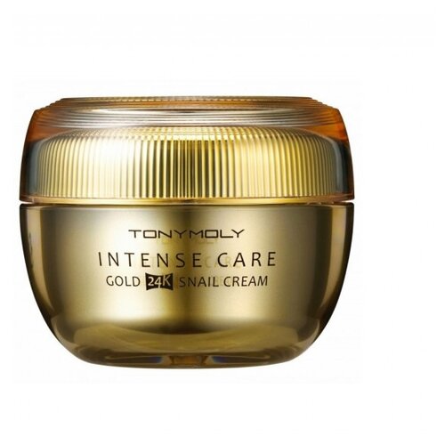 TONY MOLY Intense Care Gold 24k Snail Cream Регенерирующий крем для лица на основе улиточной слизи с золотом, 45 мл tony moly intense care gold 24k snail serum сыворотка для лица c экстрактом улиточной слизи 35 мл