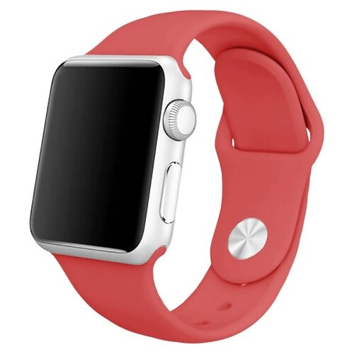 Ремешок Krutoff Silicone для Apple Watch 38/40mm (red) 6
