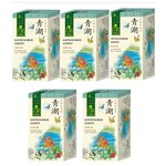 Чай Зелёная Панда оолонг байховый китайский «Бирюзовое озеро», 5 упаковок по 25 пакетиков*2г - изображение