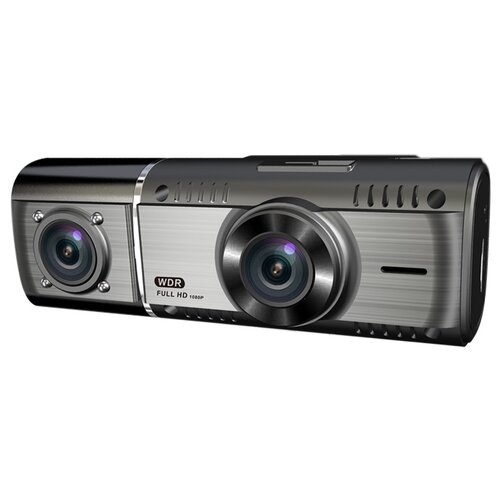 фото Видеорегистратор camshel dvr 240, 2 камеры, черный