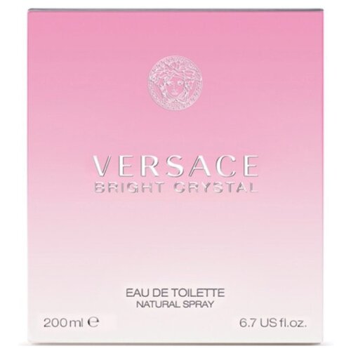 Versace туалетная вода Bright Crystal, 200 мл туалетная вода versace bright crystal 200 мл