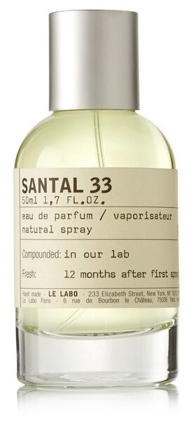 LE LABO SANTAL 33 Eau De Parfum 50мл