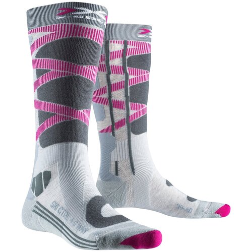 фото Носки x-bionic 2021-22 x-socks ski control 4.0 gray (eur:37-38)