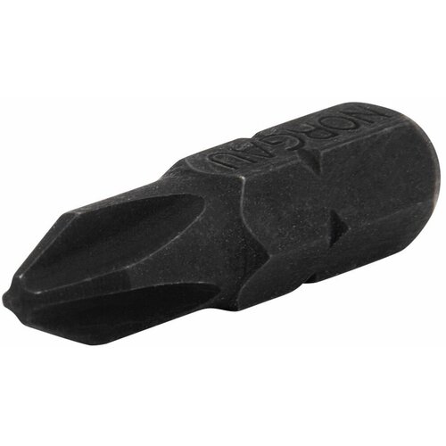 Бита для шуруповерта NORGAU Industrial крестовая PH2х25 мм, хвостовик шестигранный 1/4