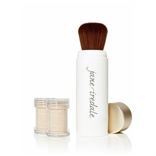 Jane Iredale, Рассыпчатая основа Amazing Base с кистью-контейнером, цвет: Ivory