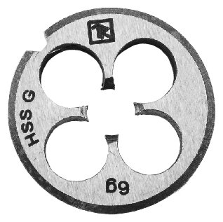 Плашка D-Combo Круглая Ручная М8х1.0, Hss, Ф25х9 Мм Thorvik THORVIK арт. MD81