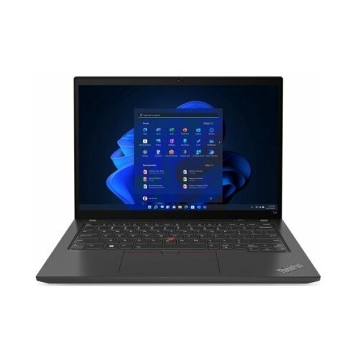 Ноутбук Lenovo ThinkPad T14 Gen 3 21AH00N8US Intel Core i5 1245U, 1.6 GHz - 4.4 GHz, 16384 Mb, 14 WUXGA 1920x1200, 512 Gb SSD, DVD нет, Intel Iris Xe Graphics, Windows 11 Professional ENG, черный, 1.48 кг, 21AH00N8US ноутбук hp elitebook 830 g9 core i5 1245u 8gb ssd256gb intel iris xe graphics 13 3 ips wuxga 1920x1200 windows 11 professional 64 silver wifi bt