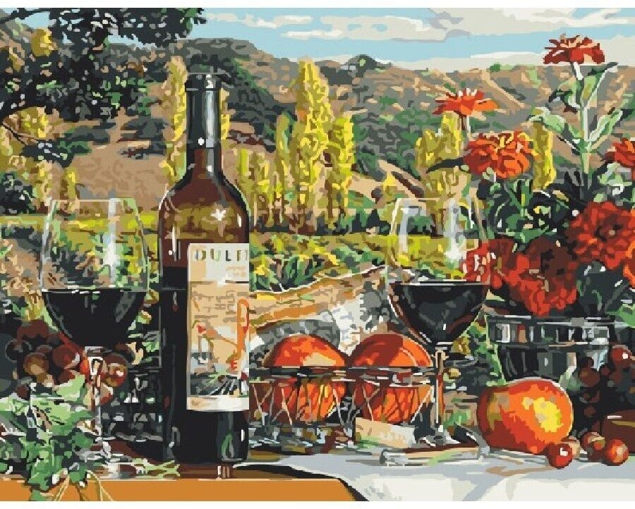Картина по номерам Вино Италии 40х50 см Hobby Home