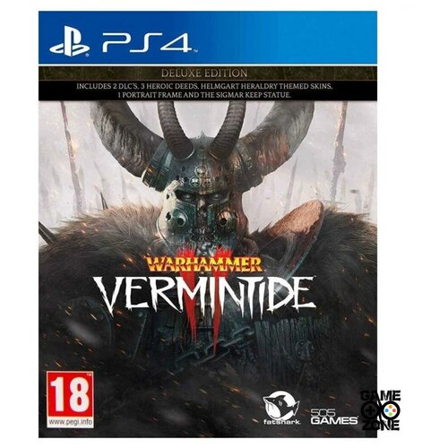 игра warhammer vermintide 2 deluxe edition ps4 русская версия Warhammer Vermintide 2 - Deluxe Edition (PS4)