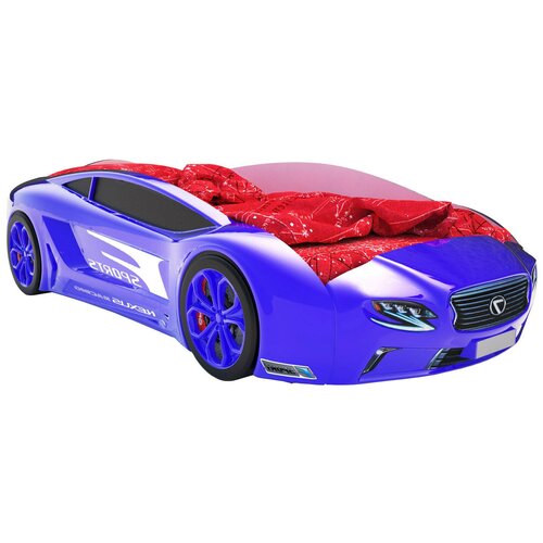 Кровать-машина Киндер Roadster Лексус Синий (Лексус Roadster) Без подсветки