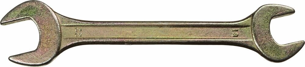 DEXX 19 x 22 мм, рожковый гаечный ключ (27018-19-22)