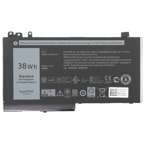 Аккумулятор (батарея) для ноутбука Dell Latitude 5450 (RYXXH 11,1V 3200 mAh)