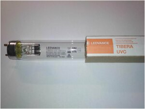 Лампа УФ бактерицидная 25w Tibera UVC G13 T8 LEDVANCE без озона для воды (TUV 25w; HNS 25w)