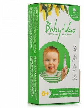 Аспиратор Baby-Vac, назальный 0+ - фото №11