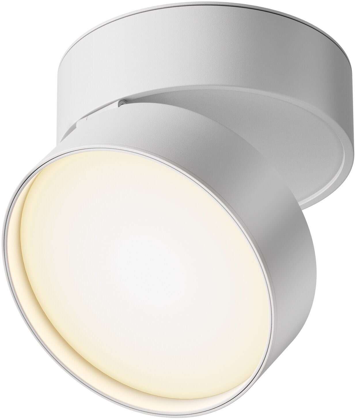 Потолочный светодиодный светильник Maytoni Onda C024CL-L18W, LED, кол-во ламп:1шт, Белый