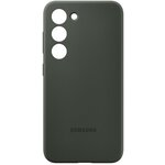 Чехол Samsung Silicone Cover для Galaxy S23+, EF-PS916TGEGRU, Зеленый - изображение