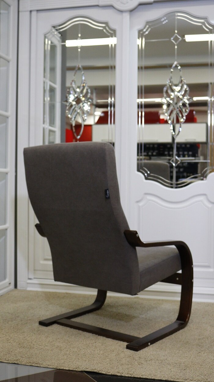 Кресло качалка для отдыха дома мягкое - фотография № 10