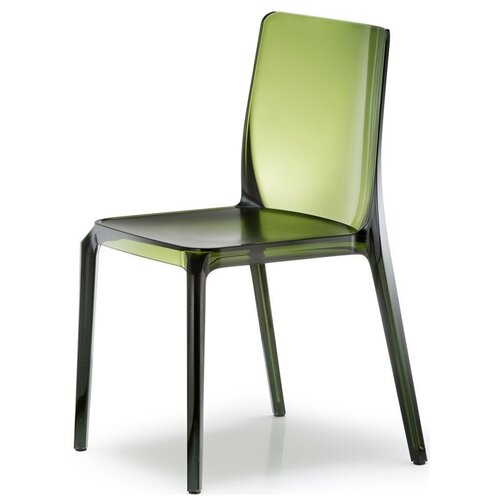 Стул прозрачный PEDRALI Blitz зеленый 22680₽