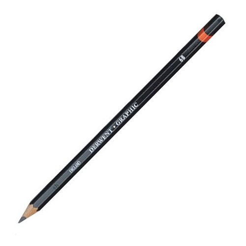 Derwent Чернографитный карандаш Graphic 6В (34166)