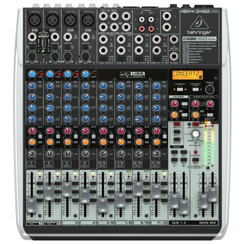 фото Behringer qx1622usb микшерный пульт компактный