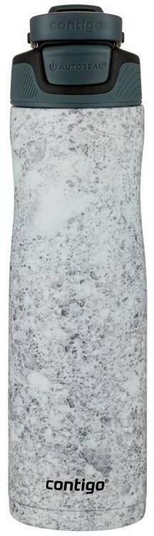 Термос-бутылка Contigo Couture Chill, 0.72 л, белый/синий (2127886)