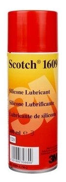 Силиконовый аэрозоль для смазки трущихся частей механизма 3М Scotch 1609 400мл 7000032615