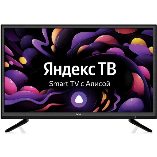 Телевизор LED BBK 236 24LEX-7289TS2C Яндекс ТВ черный HD 60Hz DVB-T2 DVB-C DVB-S2 USB WiFi Smart T 1270000₽