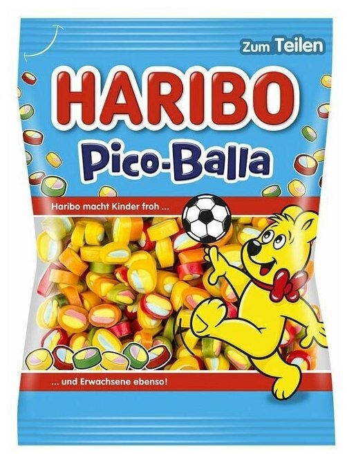 Жевательный мармелад Haribo Pico-Balla (Германия), 160 г - фотография № 2