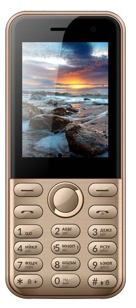 Мобильный телефон Vertex D567 золотой