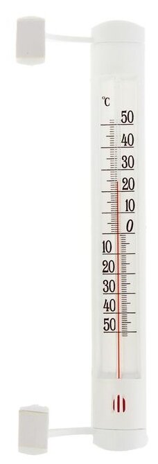 Термометр оконный, мод. ТСН-17, от -50°С до +50°С, на "липучке", упаковка картон 1546039