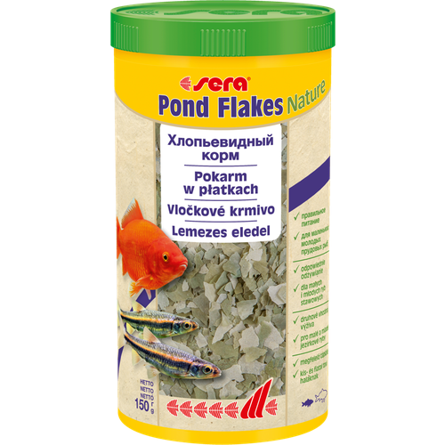 Корм для прудовых рыб Sera POND FLAKES 1 л (150 г)