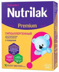 Смесь Nutrilak Premium ProComfort гипоаллергенный, с рождения до 12 месяцев, 350 г