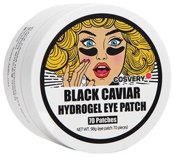 COSVERY Гидрогелевые патчи для глаз Black Caviar Hydrogel Eye Patch